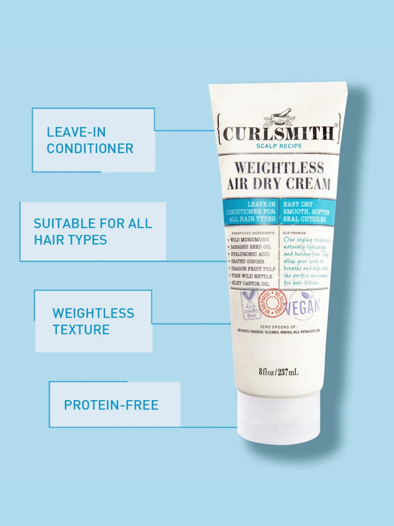 Curlsmith Weightless Air Dry Cream 237ml (FULL-SIZE)