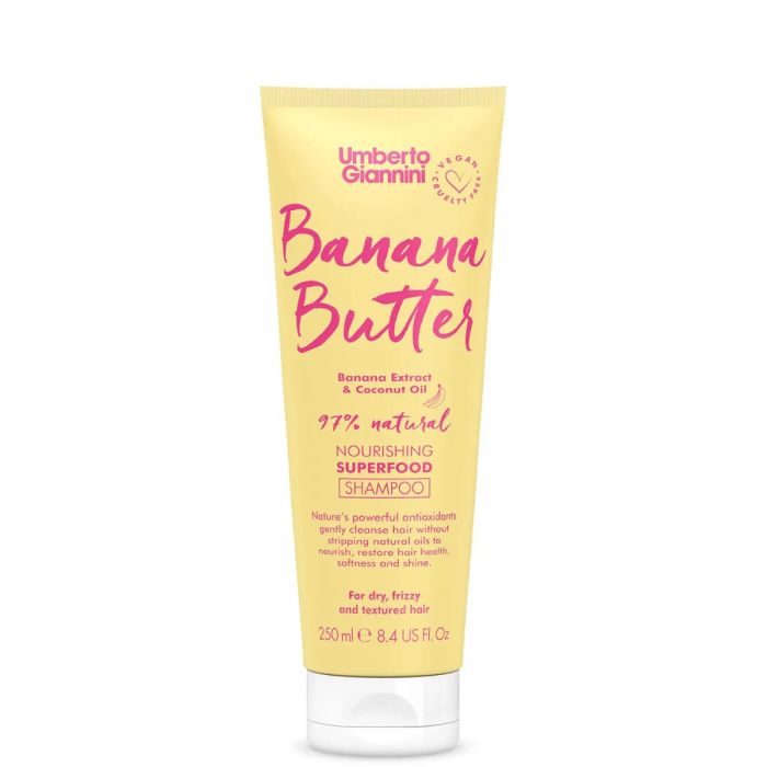 Umberto Giannini Banana Butter Shampoo 250ml (FULL-SIZE)