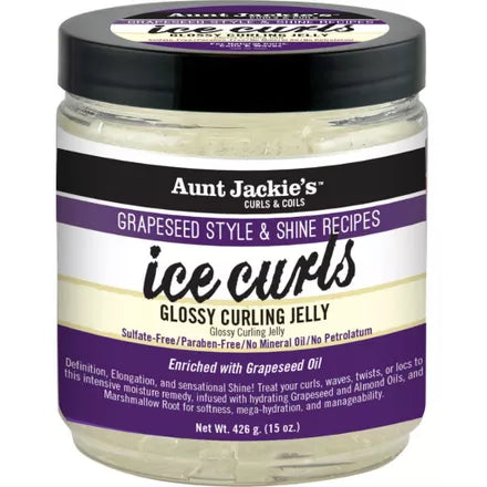 Aunt Jackie's Grapeseed Ice Curls Glossy Curling Jelly 30ml (SAMPLE)