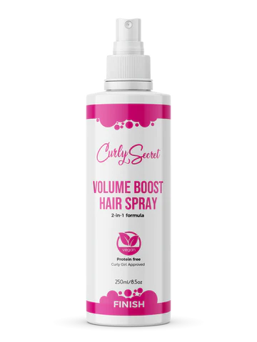 Curly Secret Volume Boost Hair Spray 250ml (FULL-SIZE)